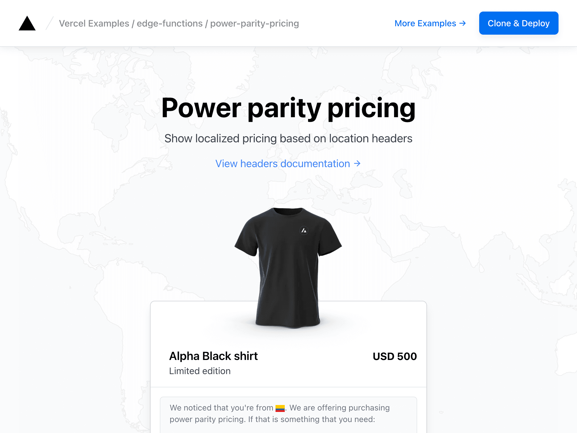 Power Parity Pricing