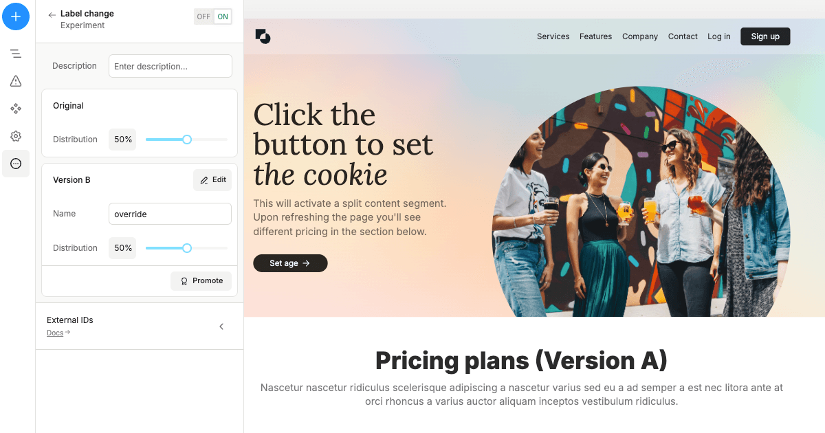 Contentful thumbnail for Plasmic split content website starter