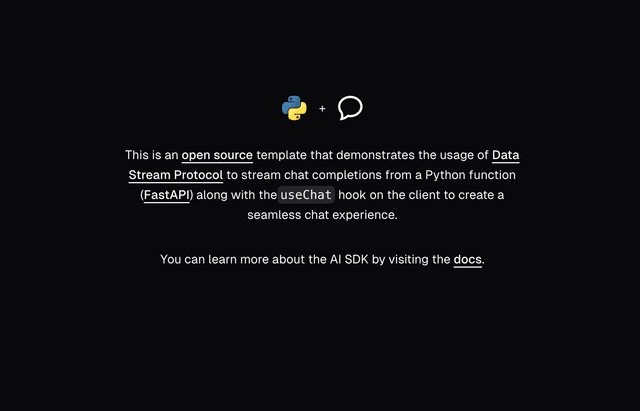 Next.js FastAPI Starter