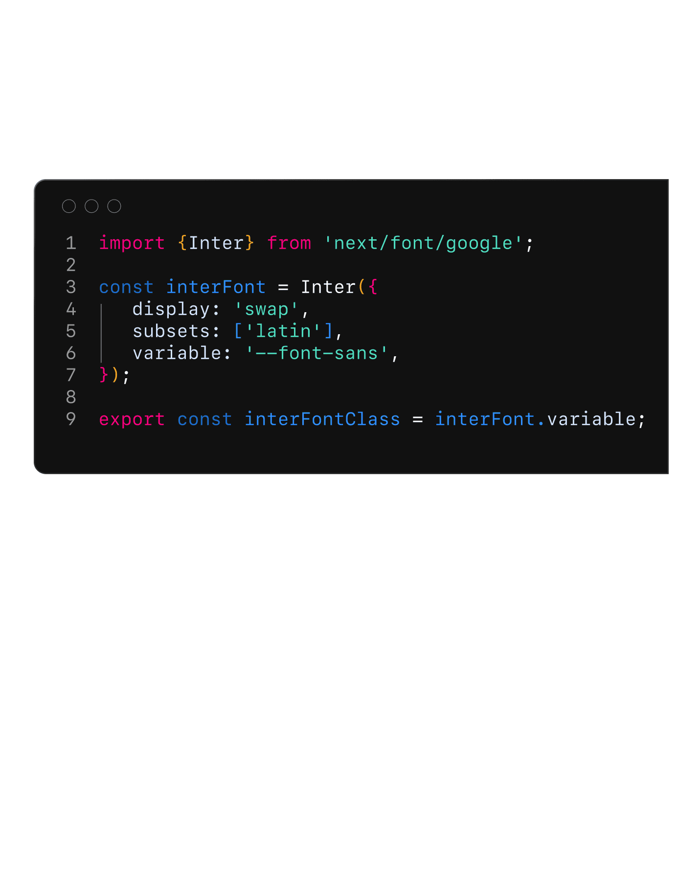 Custom fonts without compromise using Next.js and `next/font`